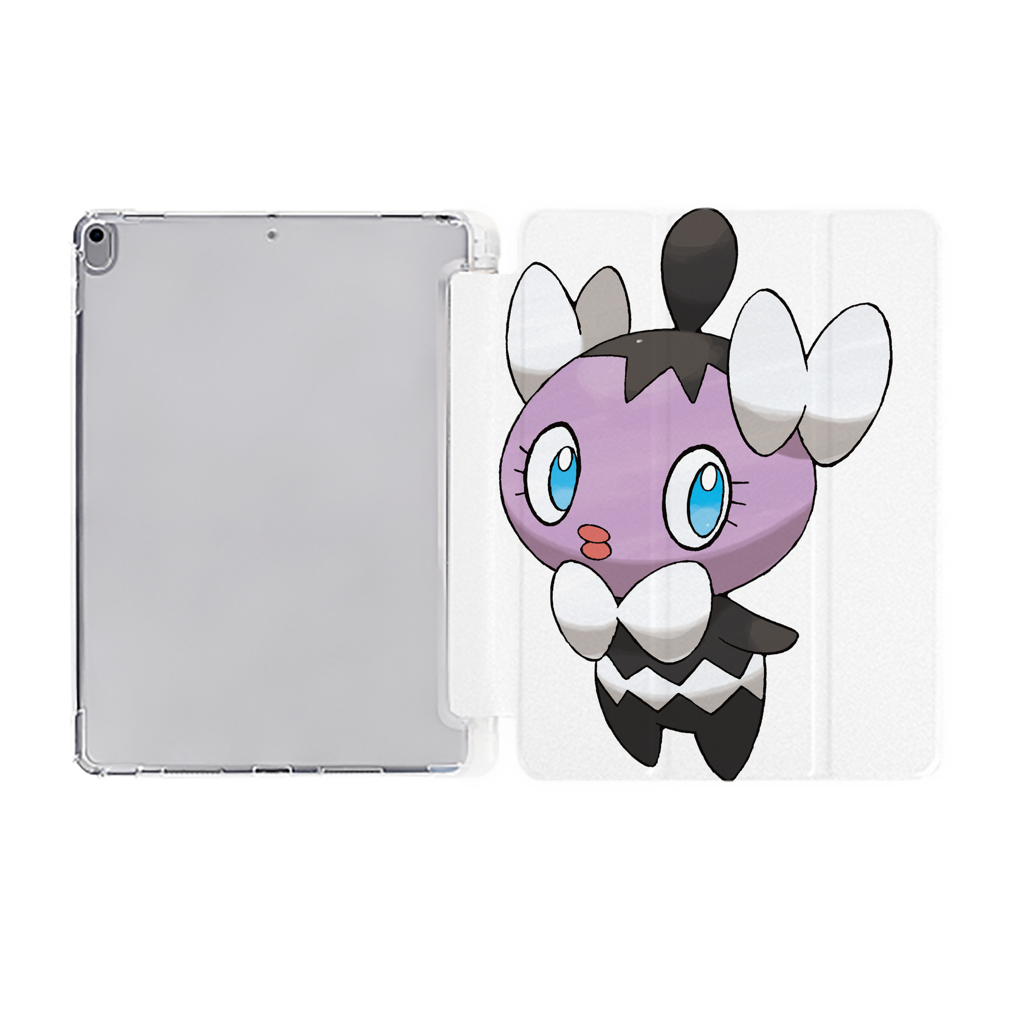 （画像用） ポケットモンスター Pokémon IPad ケース ペン収納付き 三つ折りスタンド PUレザー×シリコン 対応機種9.5/10.5/10.9インチ